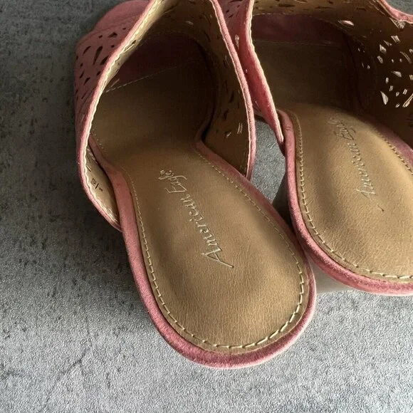 American Eagle Pink Hills Shoes Size 7 Pumps Heels - Picture 4 of 16